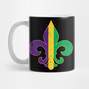 Mardi Gras Fleur De Lis Party Costume New Orleans Vacation Mug